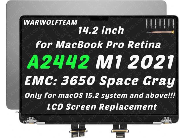 14.2inch Compatible with MacBookPro18,3 A2442 Retina M1 Pro/Max 2021 EMC 3650 661-21970 661-21971 3024 x 1964 LCD LED Screen Replacement Whole...