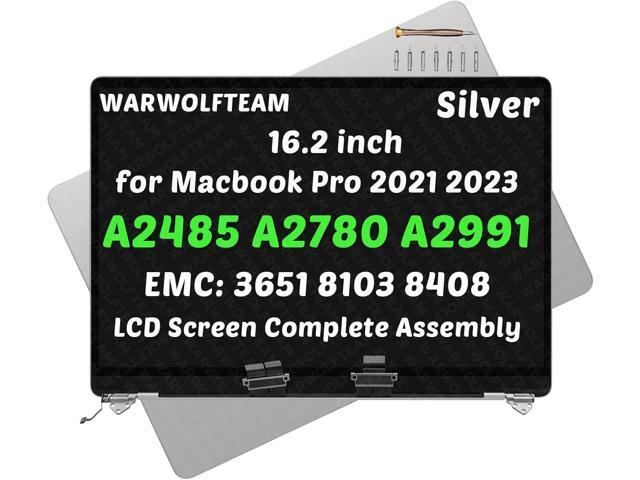16.2' Compatible with MacBook Pro Retina M1 M2 M3 2021 2023 A2485 EMC 3651 A2780 EMC 8103 A2991 EMC 8408 661-21968 661-32187 LCD Screen Display...
