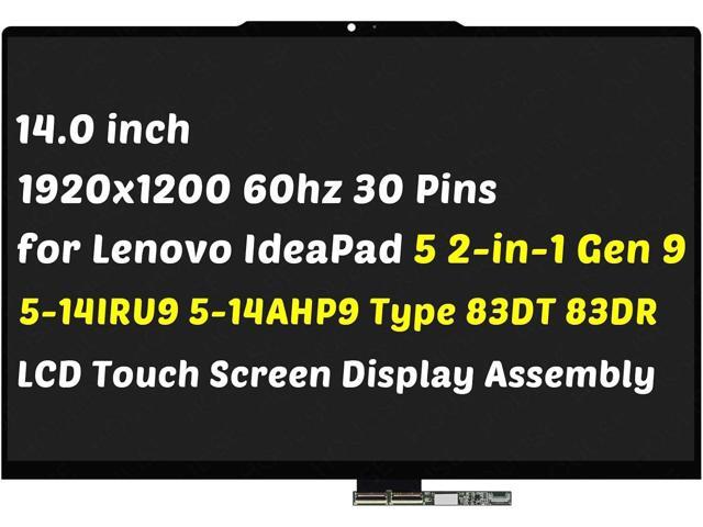 Replacement for Lenovo IdeaPad 5 2-in-1 14IRU9 14AHP9 Type 83DT 83DR 83DR0000US 83DR0002US 1920x1200 Non-OLED 14.0' 30 Pins 60HZ LCD Touch Screen...