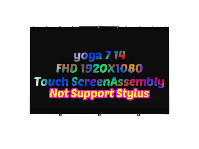 Replacement for Lenovo yoga 7-14 7-14itl5 7-14acn6 82n7 82lw 82bh LCD Display