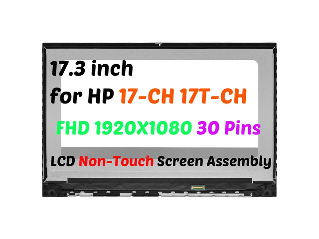 17.3 for HP Envy 17-CH 17-CH000 M45768-001 FHD LCD Non-Touch Screen Display Assembly