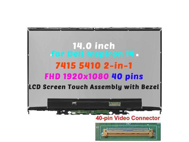 for Dell Inspiron 14 5410 7415 2-in-1 P147G P147G001 1920x1080 40pins LCD Touch Screen Digitizer