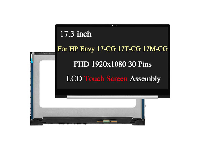LCD Touch Screen FHD For HP Envy 17M-CG0013DX 17M-CG1013DX 17T-CG100 17T-CG000