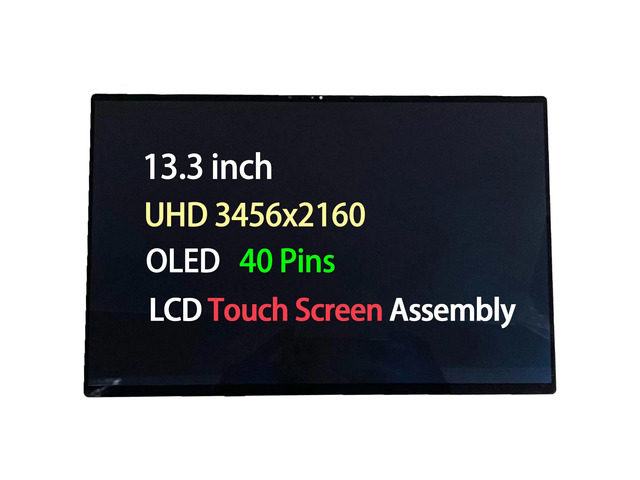 ATNA34XK01-0 13.3' for Dell XPS 13 9310 4XG21 LCD Touch Screen Assembly UHD OLED