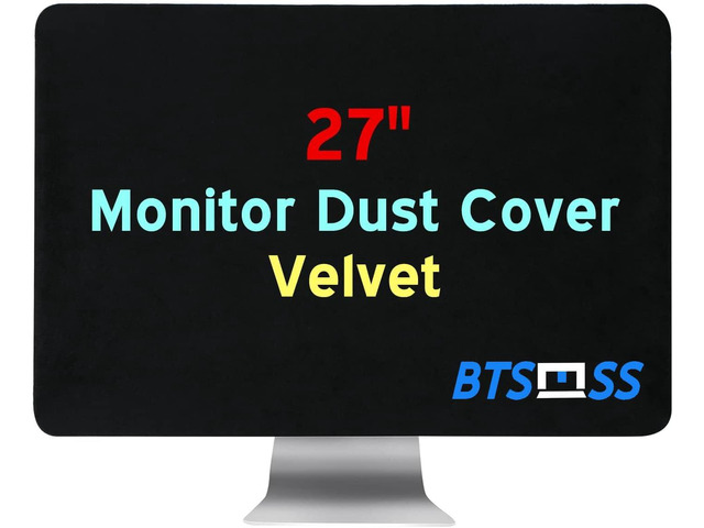 27 inch Computer Monitor Dust Cover, Screen Protective Sleeve Compatible with iMac 27' Desktop Computer, Anti-Static Dustproof LCD/LED/HD Panel...