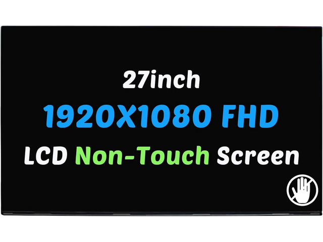 Screen Compatible with HP Pavilion 27-CA 27-CA2009D 27-CA2080 27-CA2031 27inch FHD 60Hz LCD LED Screen Display Panel(Non-Touch)