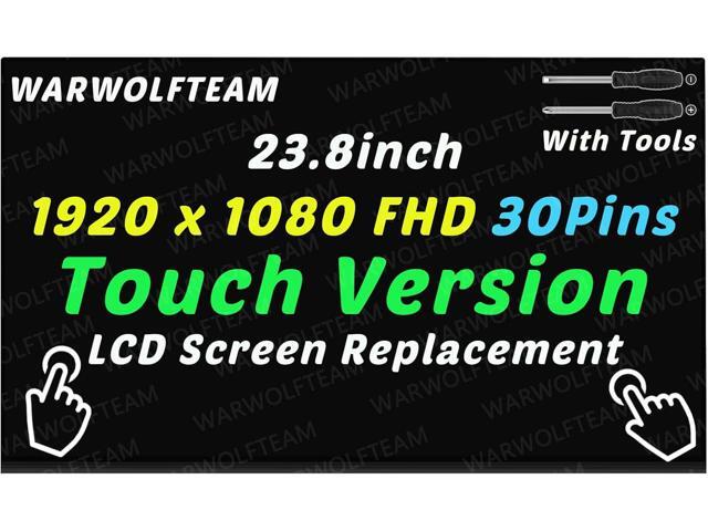23.8in 1920 x 1080 FHD Display 30Pins 60Hz IPS 72% NTSC 95% of sRGB LCD LED Screen Panel Compatible with LM238WF5-SSA3 LM238WF5(SS)(A3) LM238WF5 SS...
