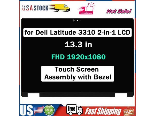 for Dell Latitude 3310 2-in-1 P95G P95G002 135WG LCD Touch Screen Replacement