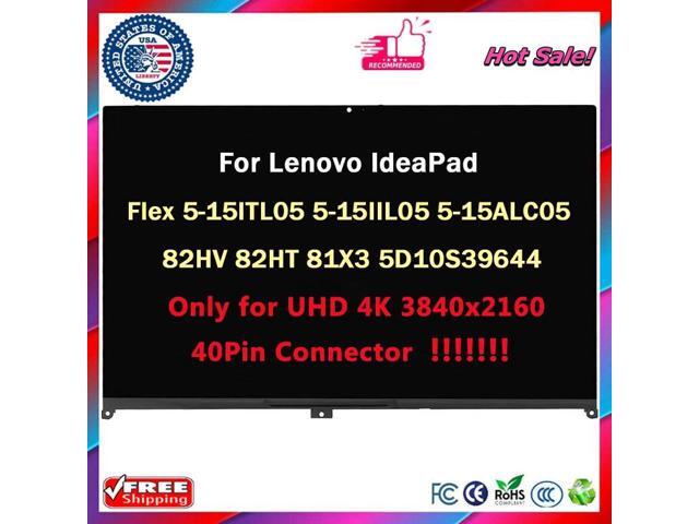 15.6 For Lenovo IdeaPad Flex 5-15IIL05 81X3 LCD Touch Screen 4K UHD 5D10S39644 15.6 For Lenovo IdeaPad Flex 5-15IIL05 81X3 LCD Touch Screen 4K UHD 5D10S39644