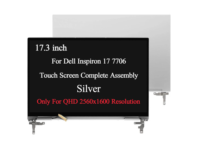 QHD 17.3' For Dell Inspiron 17 7706 2-in-1 LCD Touch Screen Complete Assembly