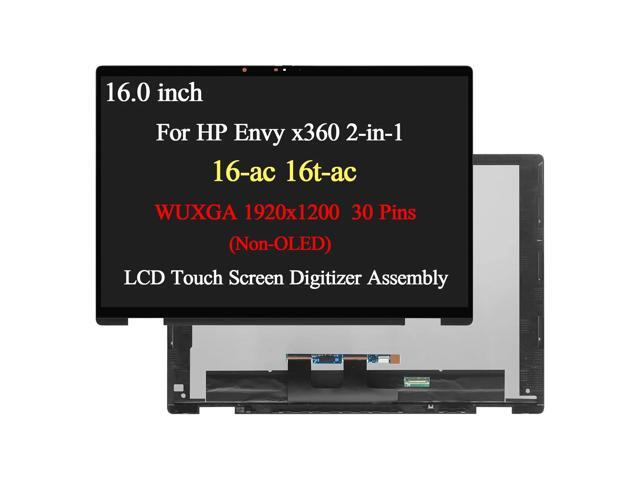 16' WUXGA LCD Touch Screen Display Assembly for HP Envy x360 2-in-1 16-ac0013dx