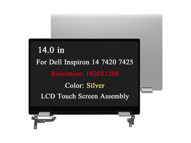 0HWY0J For Dell Inspiron 7420 7425 2-in-1 FHD LCD Touch Screen Complete Silver