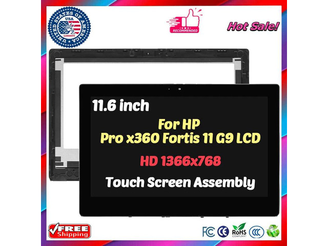 N00431-001 Original New 11.6' for HP Pro x360 Fortis 11 G9 LCD Touch Screen HD