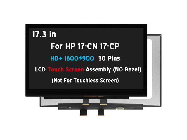 M50441-001 17.3' HD+ for HP 17-CN B173RTN03.1 LCD Touch Screen Display Assembly