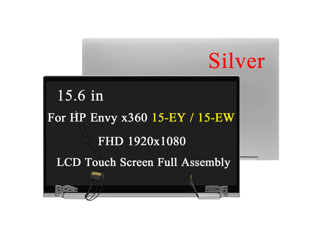 New for HP Envy x360 15-ew0013dx 15.6' FHD LCD Touch Screen Complete Silver