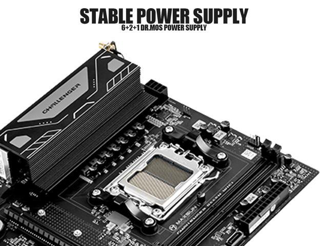 MAXSUN Motherboard Challenger B650M WiFi Computer components support CPU AM5 7500F/7900X/7700X/7600X Bluetooth