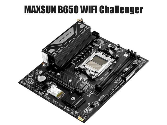 MAXSUN Motherboard Challenger B650M WiFi Computer components support CPU AM5 7500F/7900X/7700X/7600X Bluetooth