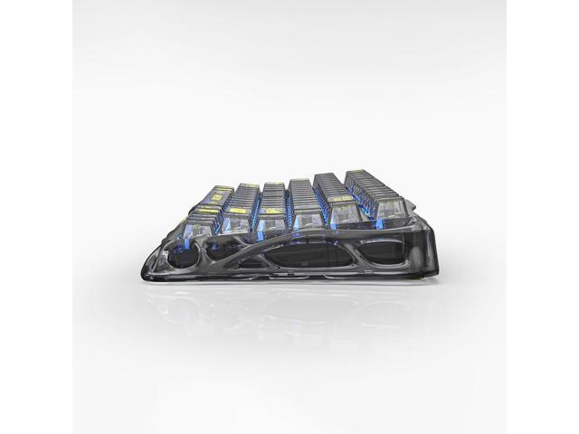GravaStar Mercury K1 Lite Mechanical Gaming Keyboard, 75% Gasket Hot Swappable Custom Keyboard, Pre-lubed Linear Switches Mechanical Keyboard, RGB...