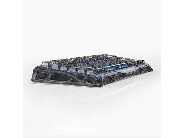 GravaStar Mercury K1 Lite Mechanical Gaming Keyboard, 75% Gasket Hot Swappable Custom Keyboard, Pre-lubed Linear Switches Mechanical Keyboard, RGB...