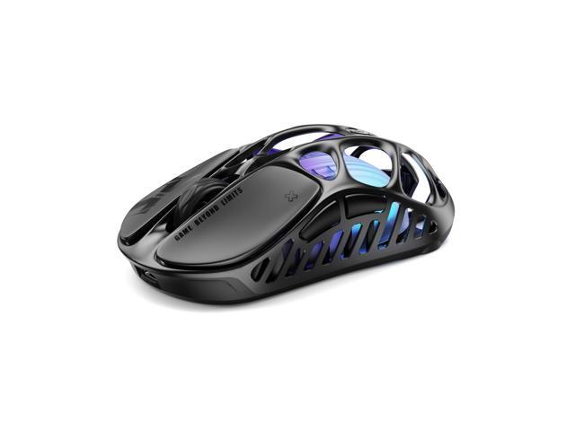 GravaStar Mercury X Ultra-Light Gaming Mouse Magnesium Alloy, 32,000 DPI, PAW 3950 Sensor, 1K Polling Rate, Tri-Mode, RGB, Ergonomic Hollow...