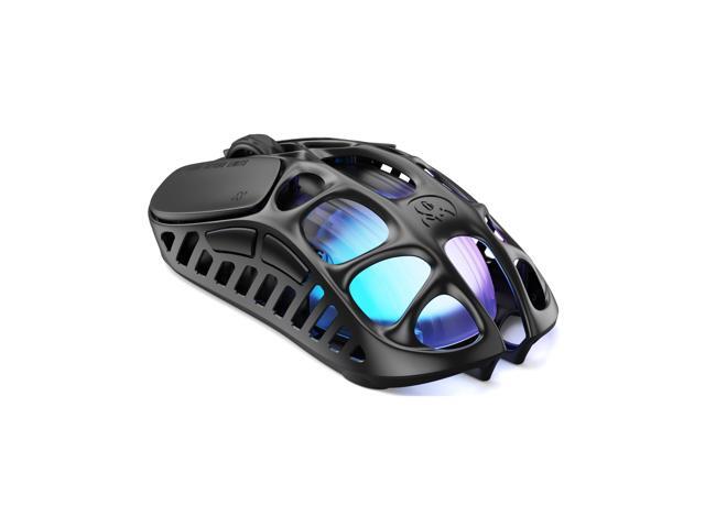 GravaStar Mercury X Ultra-Light Gaming Mouse Magnesium Alloy, 32,000 DPI, PAW 3950 Sensor, 1K Polling Rate, Tri-Mode, RGB, Ergonomic Hollow...