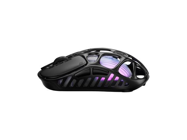 GravaStar Mercury X Ultra-Light Gaming Mouse Magnesium Alloy, 32,000 DPI, PAW 3950 Sensor, 1K Polling Rate, Tri-Mode, RGB, Ergonomic Hollow...