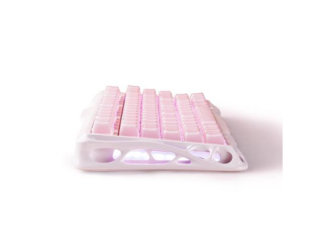 GravaStar Mercury K1 75% Pink Wireless Keyboard, Aluminum Alloy Exoskeleton Design Mechanical Gaming Keyboard, Gasket Hot-Swap Socket, Linear...