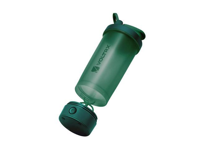 VOLTRX Merger Protein Blender Shaker Bottle USB C Rechargeable Electric Protein Shake Mixer Cups BPA Free 24oz - Green