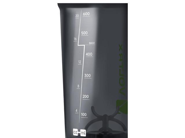 VOLTRX Gallium Electric Protein Blender Shaker Bottle USB Rechargeable Mixer Cup for Shakes BPA Free Tritan 24oz Avocado Green