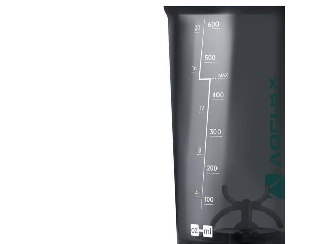VOLTRX Gallium Electric Protein Blender Shaker Bottle USB Rechargeable Mixer Cup for Shakes BPA Free Tritan 24oz Mint