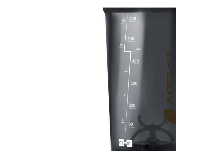 VOLTRX Gallium Electric Protein Blender Shaker Bottle USB Rechargeable Mixer Cup for Shakes BPA Free Tritan 24oz Yellow