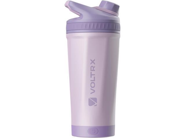 VOLTRX ChillMix Shaker Bottle Insulated Stainless Steel - USB C Rechargeable Electric Protein Shake Mixer, Shaker Cups for Protein Shakes and Meal...