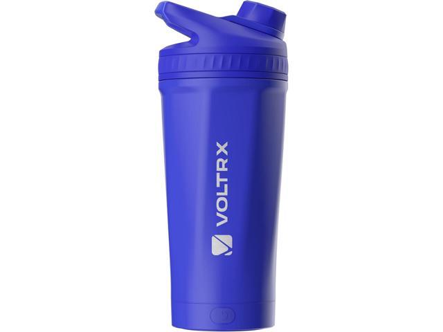 VOLTRX ChillMix Shaker Bottle Insulated Stainless Steel - USB C Rechargeable Electric Protein Shake Mixer, Shaker Cups for Protein Shakes and Meal...