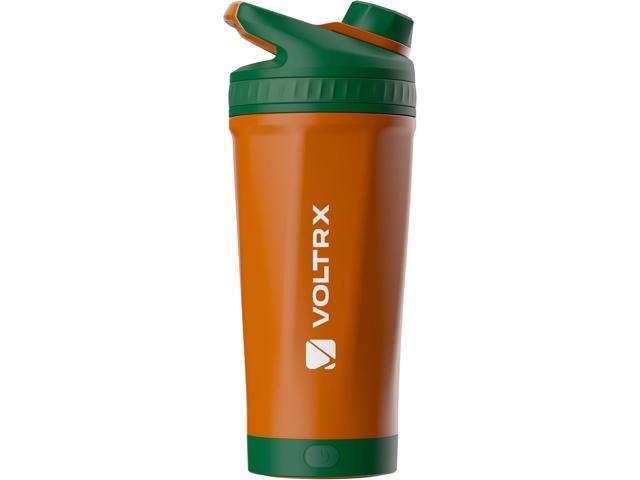 VOLTRX ChillMix Shaker Bottle Insulated Stainless Steel - USB C Rechargeable Electric Protein Shake Mixer, Shaker Cups for Protein Shakes and Meal...
