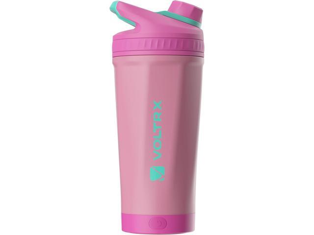 VOLTRX ChillMix Shaker Bottle Insulated Stainless Steel - USB C Rechargeable Electric Protein Shake Mixer, Shaker Cups for Protein Shakes and Meal...