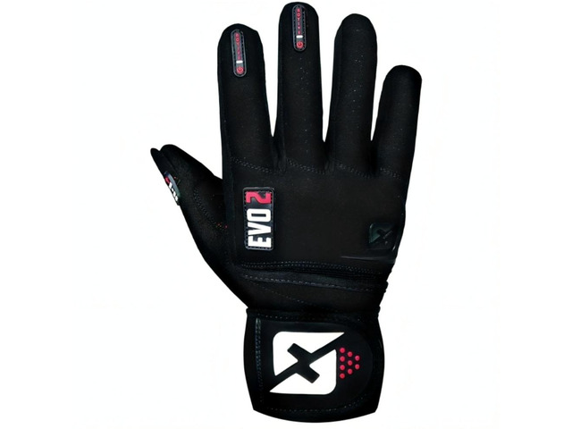 Skott Nemesis Full Length Evo2 Weightlifting Gloves with Integrated Wrist Wrap Support-Double Stitching for Extra Durability-Get Ripped with for...