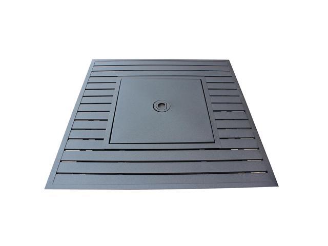 28 Slat Top Gas Fire Pit Table