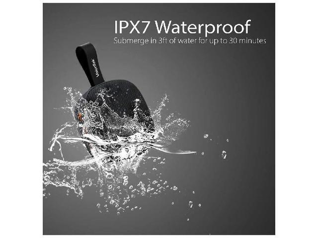 VisionTek SoundCube Wireless Bluetooth Speaker with IPX7 Waterproof Rating, Bluetooth 5.0, 6+ Hour Playtime, Built-in Mic, TWS Support -ETD901313