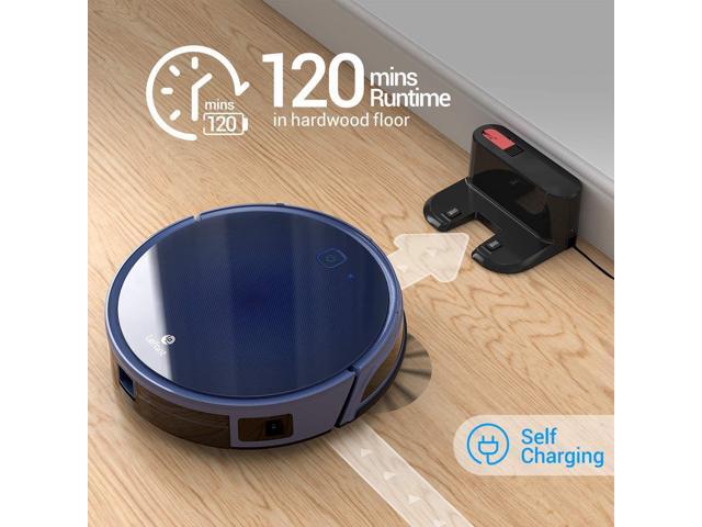 Robot Vacuum Cleaner 2000mAh,Blue (T800), Super-Thin, Quiet, Self-Charging Robotic Vacuum Cleaner,