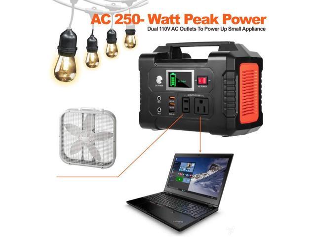 FlashFish 200W Portable Power Station 40800mAh Solar Generator
