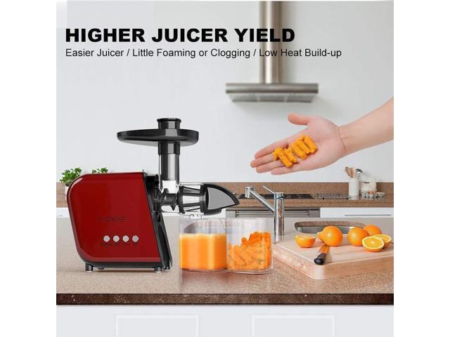 Koios B5100 Masticating Juicer with Reversible and Quiet Motor