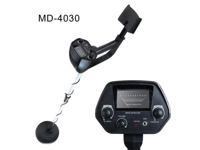 Camping Metal Detector with Pin Pointer, Quick Silver Metal Detector for Adults & Kids, Hobby Explorer Waterproof Search Coil- Black XH