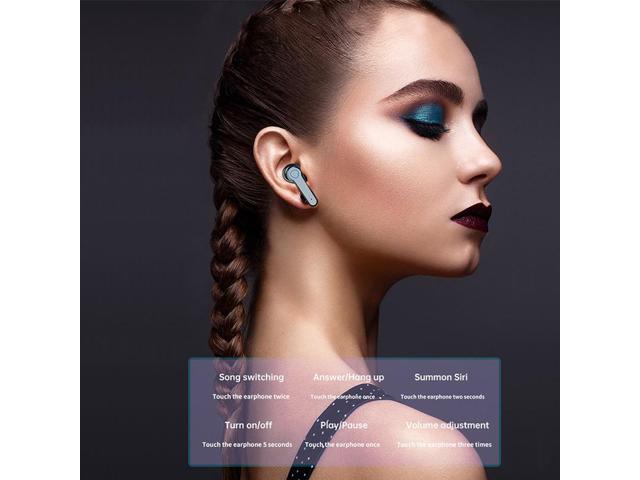 Waterproof Wireless Earbuds Bluetooth 5.1 True Wireless Bluetooth Headphones