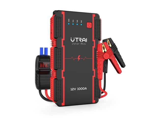 UTRAI Car Battery Starter, 1000A Peak 13000mAh 12V Car Auto Jump Starter, Portable Battery Booster with Lithium Jump Box and LED Light (Up to 6L...