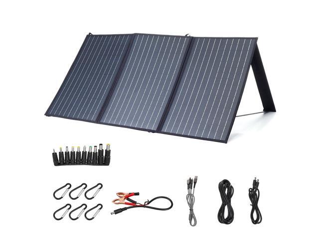 XMUND XD-SP2 100W 18V Solar Panel 3-USB+DC PD Fast Charging Outdoor Waterproof Solar Charger For Camping Travelling Car RV Charger