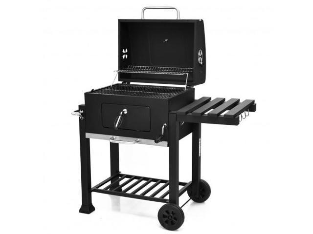 Photos - BBQ Accessory Outdoor Portable Charcoal Grill with Side Table