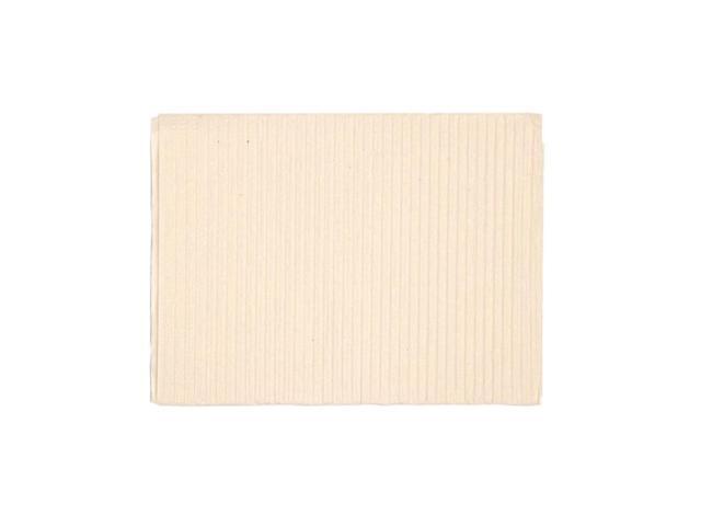 MEDICOM SafeBasics Dry-Back 2 Ply Disposable Dental Bibs (2 ply tissue + 1 Ply Poly), 13'x18', Case of 500 - Beige