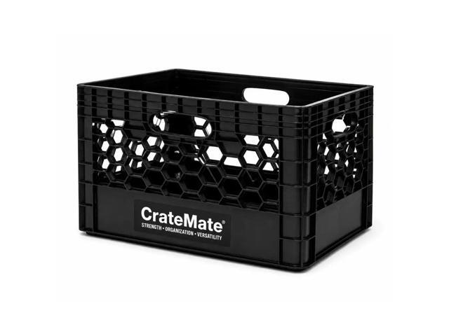 CrateMate? 24QT Heavy-Duty Stackable Milk Crate