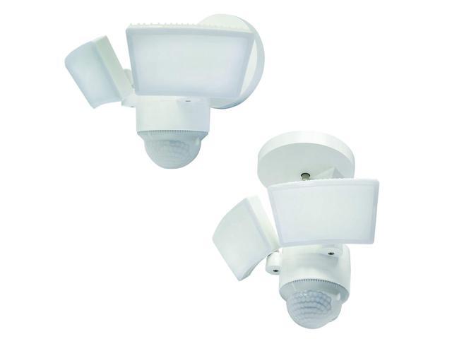 Photos - Chandelier / Lamp IQ America LM1811 Motion Security Flood Light Eave/Soffit or Wall Universa