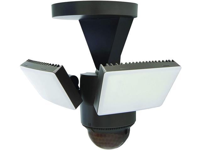 Photos - Chandelier / Lamp IQ America LM1811 Motion Security Flood Light Eave/Soffit or Wall Universa
